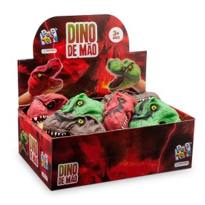 Fantoche De Mao Dino 12 Pcs - Br853-BR853-30084