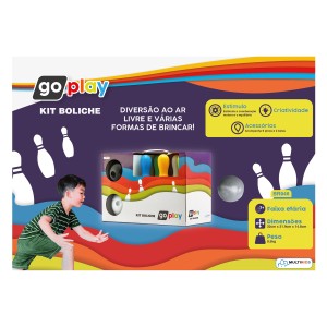 Go Play Kit Boliche Com 6 Pinos - Br946-BR946-38014