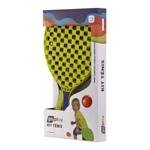 Go Play Kit Tenis Com 2 Raquetes E Bolin - Br949-BR949-58748