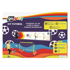 Kit Futebol Go Play Com Gol, Bola E Bomba-BR952-35750